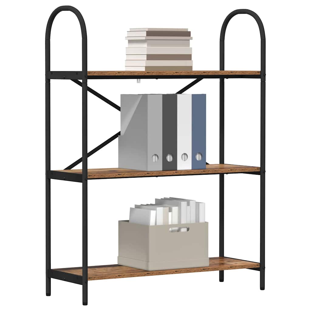 Bookshelf Old wood 80 x 30 x 109 cm Engineered wood