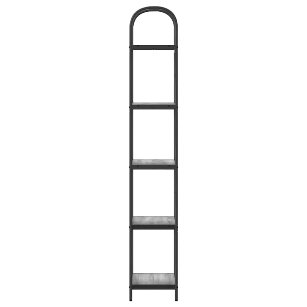 Bookshelf Grey sonoma 40 x 30 x 183 cm Engineered wood