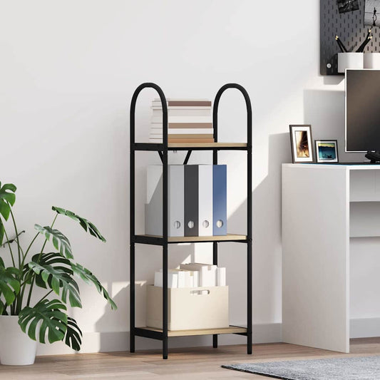 Bookshelf Sonoma oak 40 x 30 x 109 cm Engineered wood