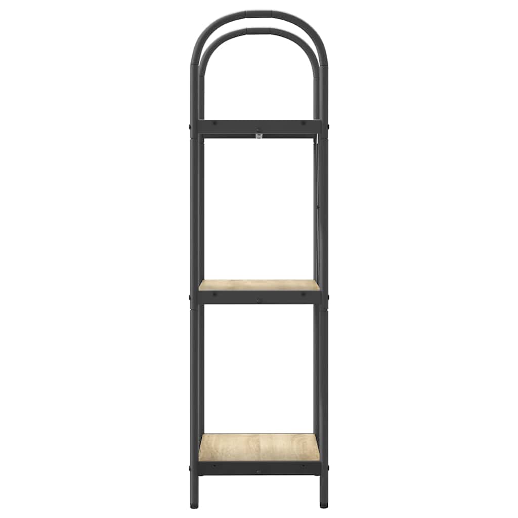 Bookshelf Sonoma oak 40 x 30 x 109 cm Engineered wood