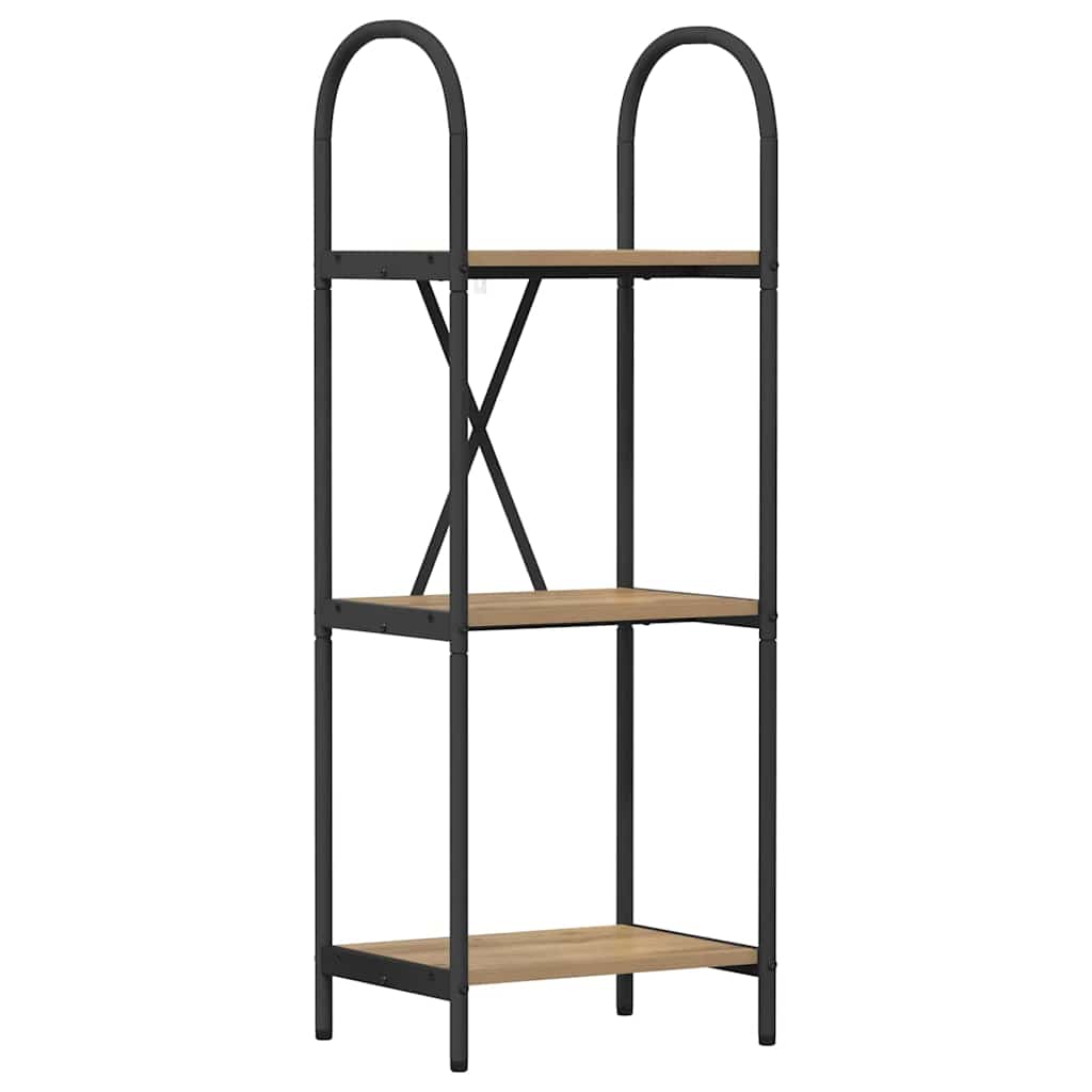 Bookshelf Artisan oak 40 x 30 x 109 cm Engineered wood