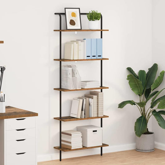 Bookshelf Old wood 60 x 24 x 168 cm Engineered wood