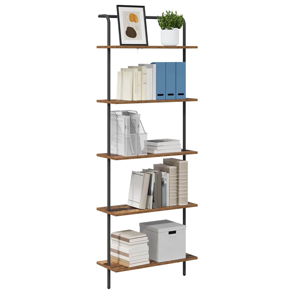 Bookshelf Old wood 60 x 24 x 168 cm Engineered wood