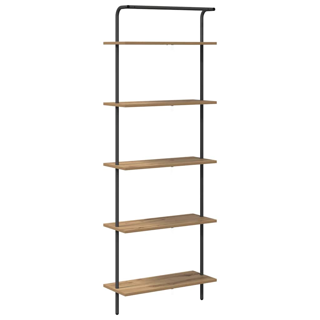Bookshelf Artisan oak 60 x 24 x 168 cm Engineered wood