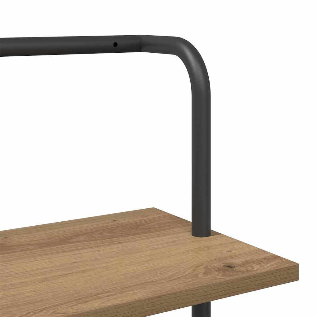 Bookshelf Artisan oak 60 x 24 x 203 cm Engineered wood