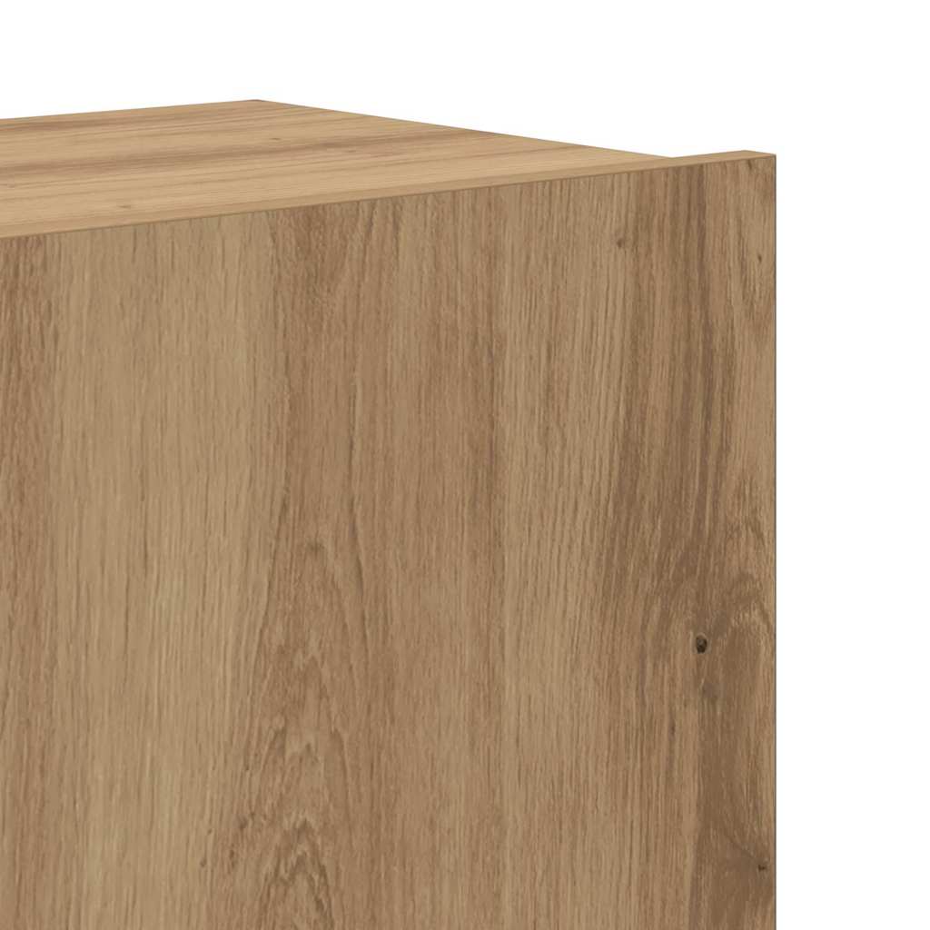 6 Piece TV Cabinet Set Artisan Oak Engineered Wood