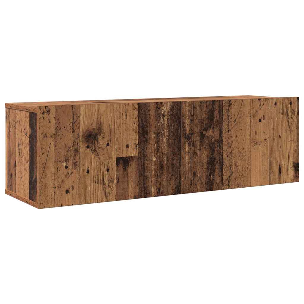 6 Piece TV Cabinet Set Old Wood Engineered Wood