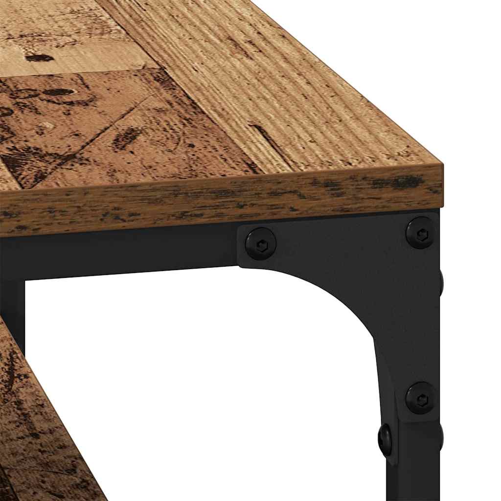 Coffee Table Old wood 80 x 50 x 40 cm Engineered wood