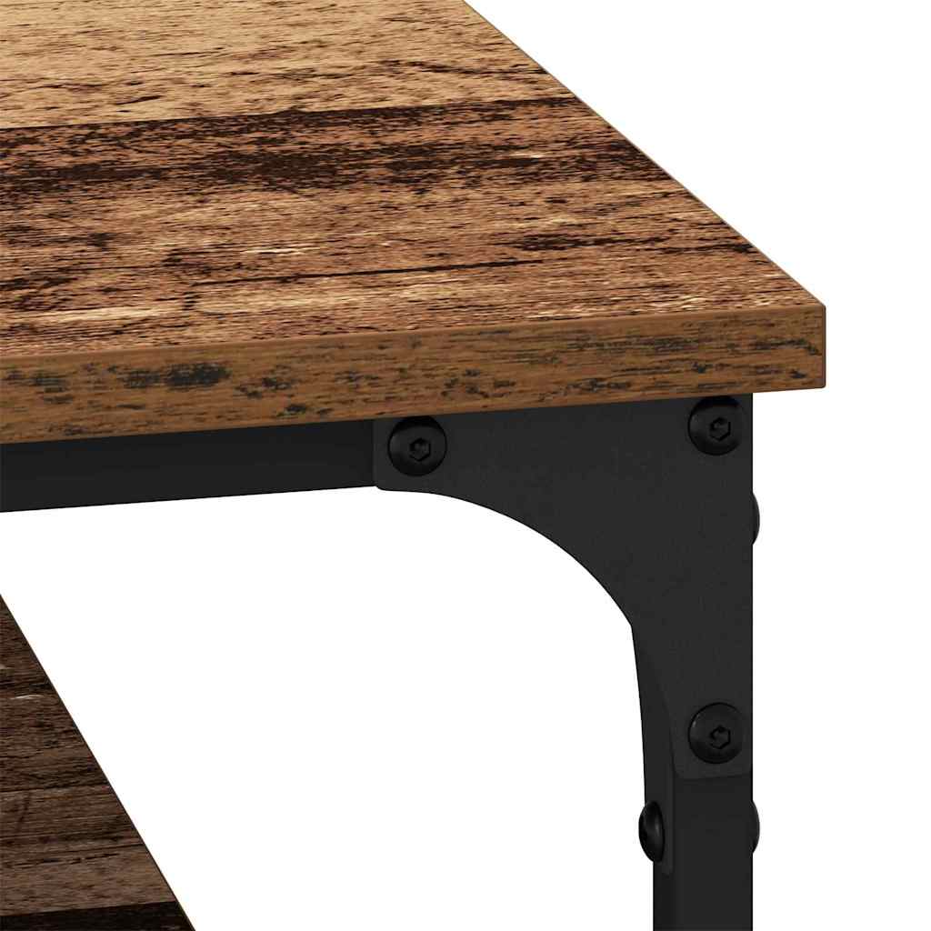 Coffee Table Old wood 100 x 100 x 40 cm Engineered wood
