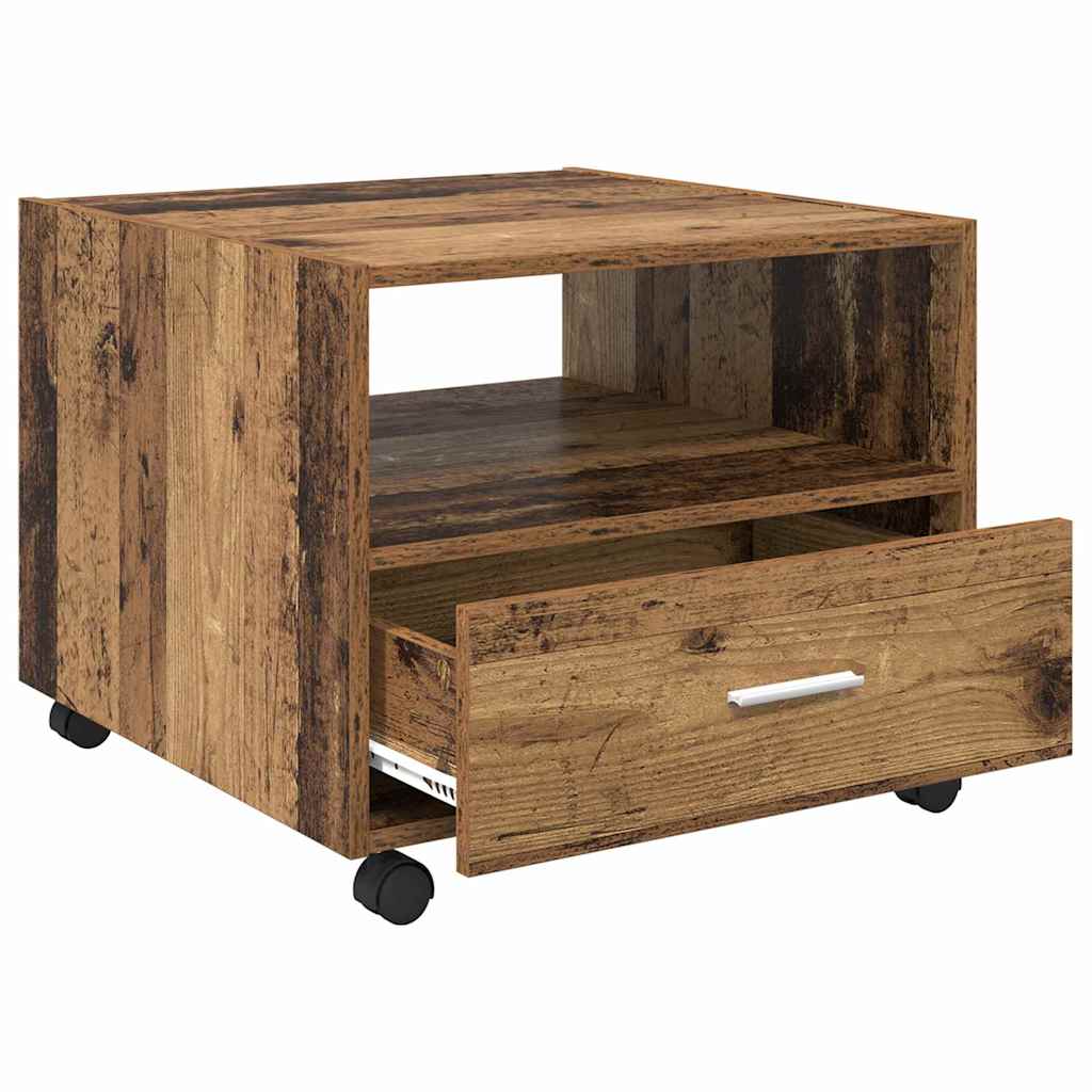 Coffee Table Old wood 55 x 55 x 45 cm Engineered wood