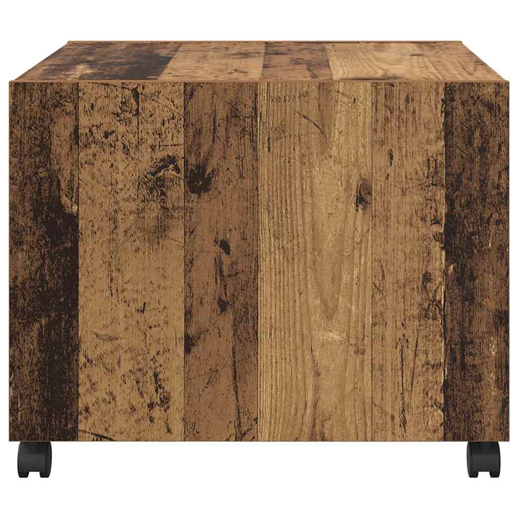 Coffee Table Old wood 55 x 55 x 45 cm Engineered wood