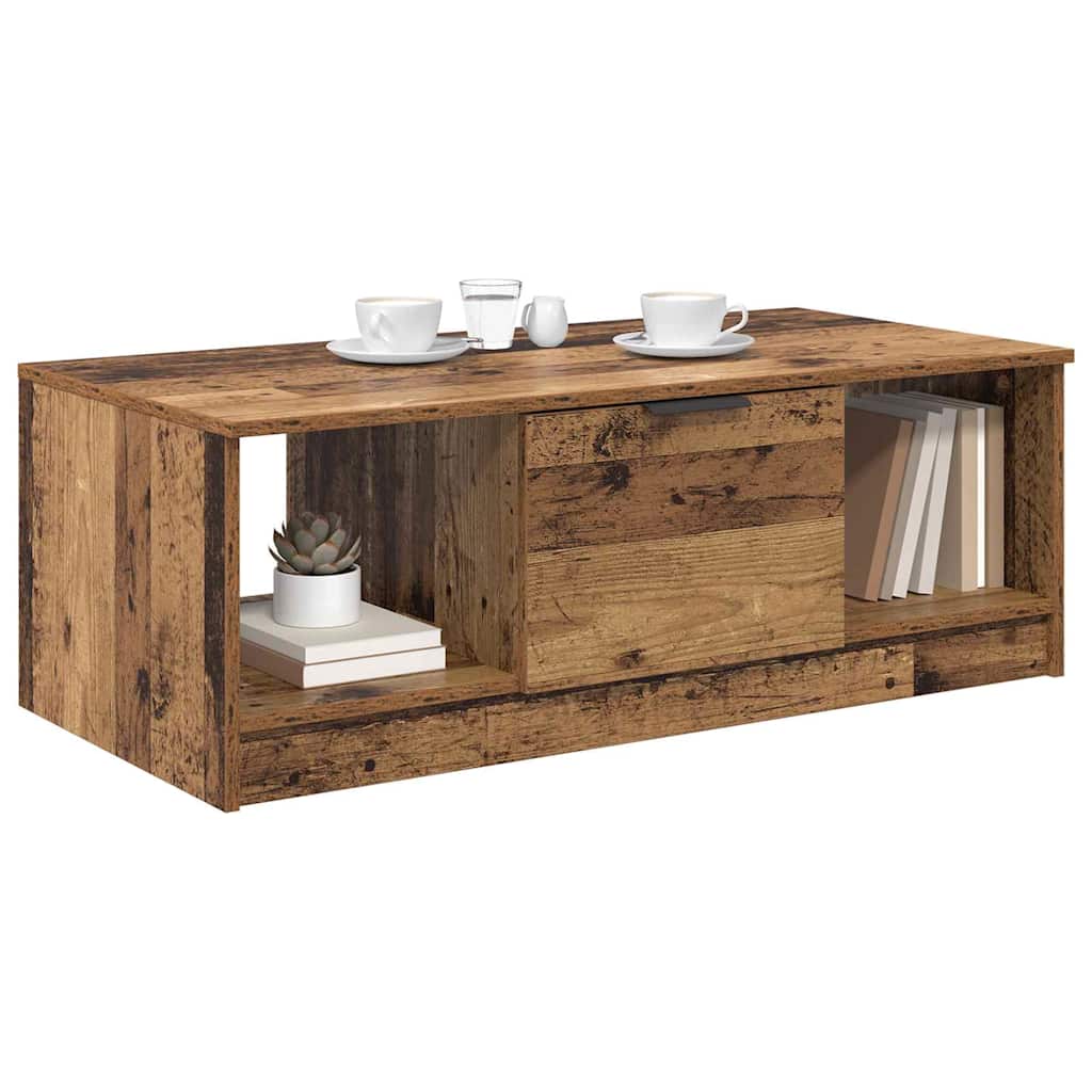 Coffee Table Old wood 100 x 50 x 36 cm Engineered wood