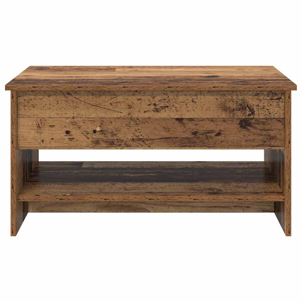 Coffee Table Old wood 80 x 50.5 x 41.5 cm Engineered wood