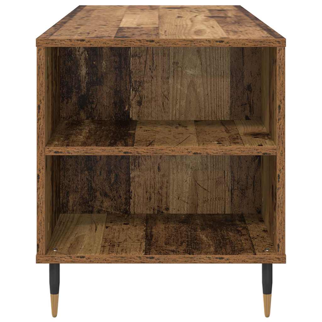 Coffee Table Old wood 102 x 44.5 x 50 cm Engineered wood