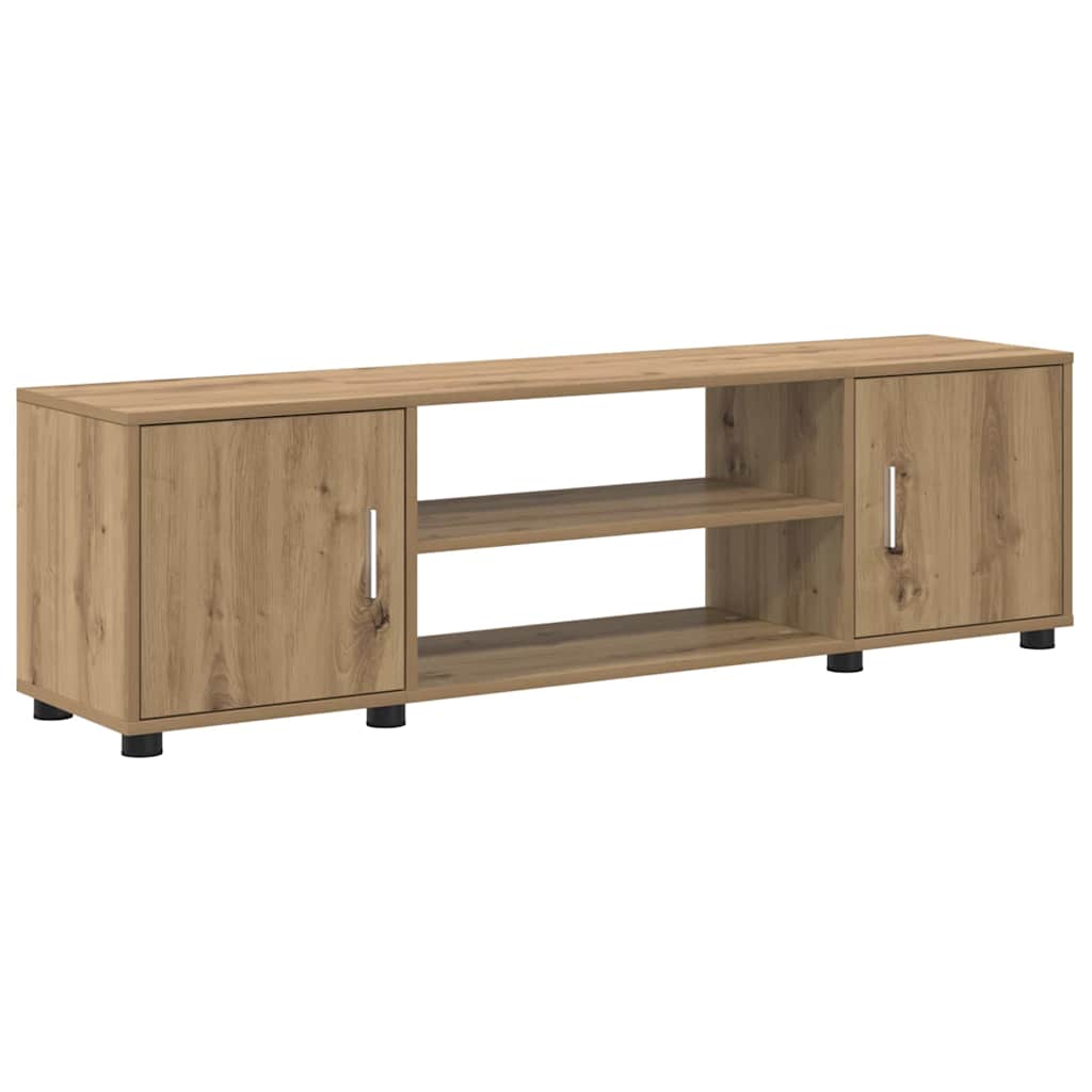 4 Piece TV Cabinet Set 4 pcs Artisan oak Engineered wood