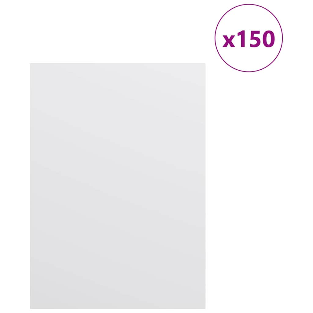 150 pcs White Engineered wood