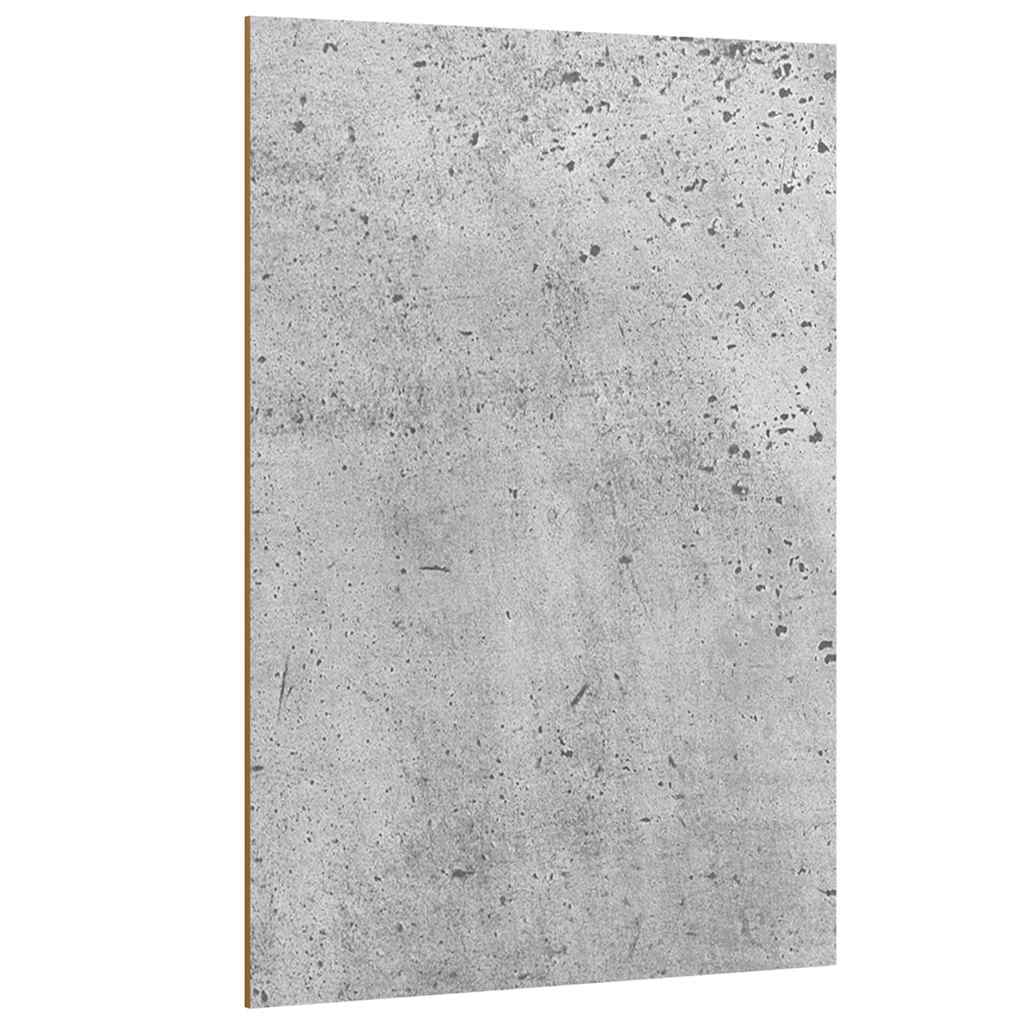 12 pcs Concrete grey Engineered wood