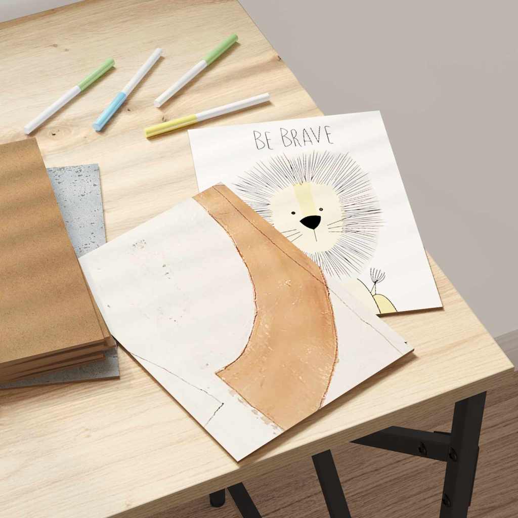50 pcs Concrete grey Engineered wood