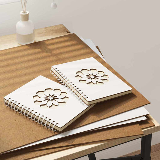 12 pcs White Engineered wood