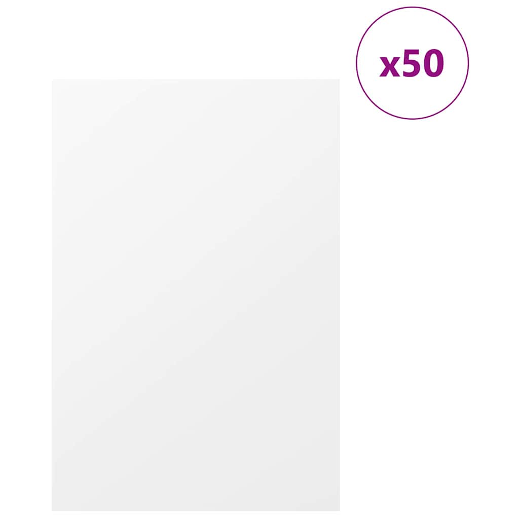 50 pcs White Engineered wood