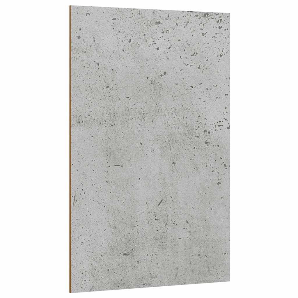 12 pcs Concrete grey Engineered wood