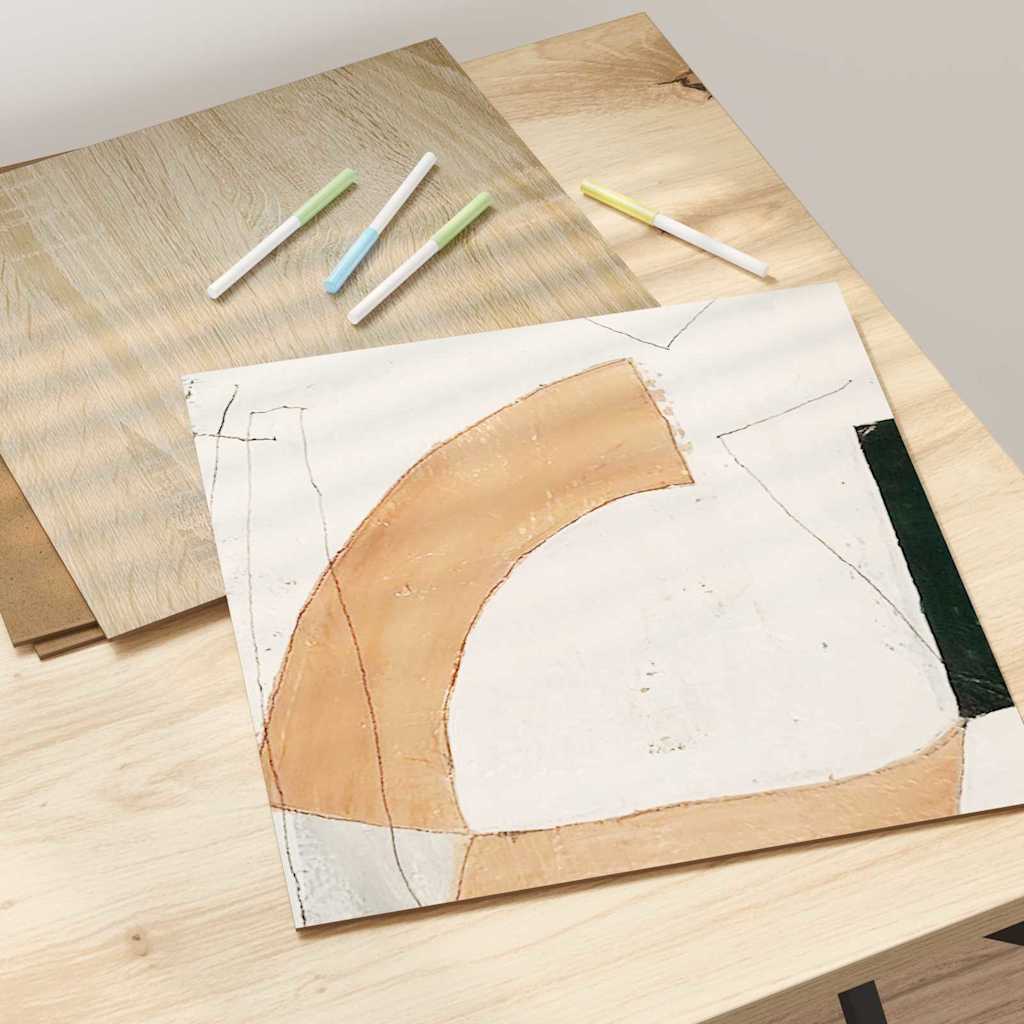 50 pcs Sonoma oak 30 x 30 x 0.3 cm Engineered wood