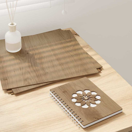 50 pcs Artisan oak 30 x 30 x 0.3 cm Engineered wood