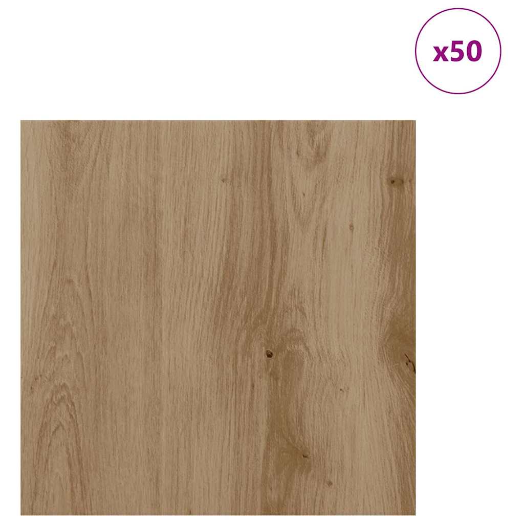 50 pcs Artisan oak 30 x 30 x 0.3 cm Engineered wood
