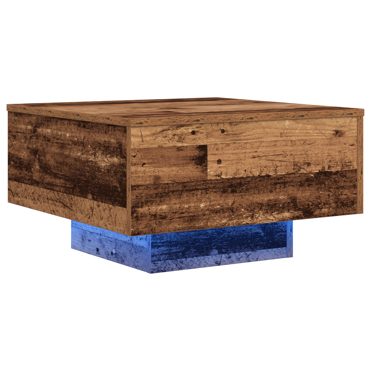 Coffee Table Old wood 55 x 55 x31 cm Engineered wood